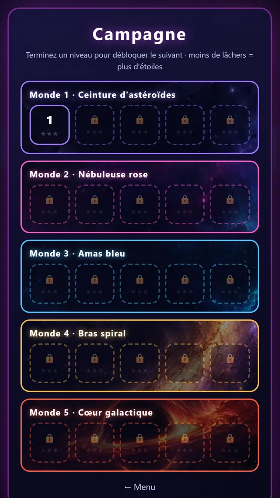 Cosmos Merge — campagne